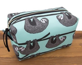 Sloth Bag - Funny Makeup Bag Large - Toiletry Case - Makeup Storage - Makeup Case - Cosmetic Bag - Toiletry Bag - Makeup Bag - Sloth #11