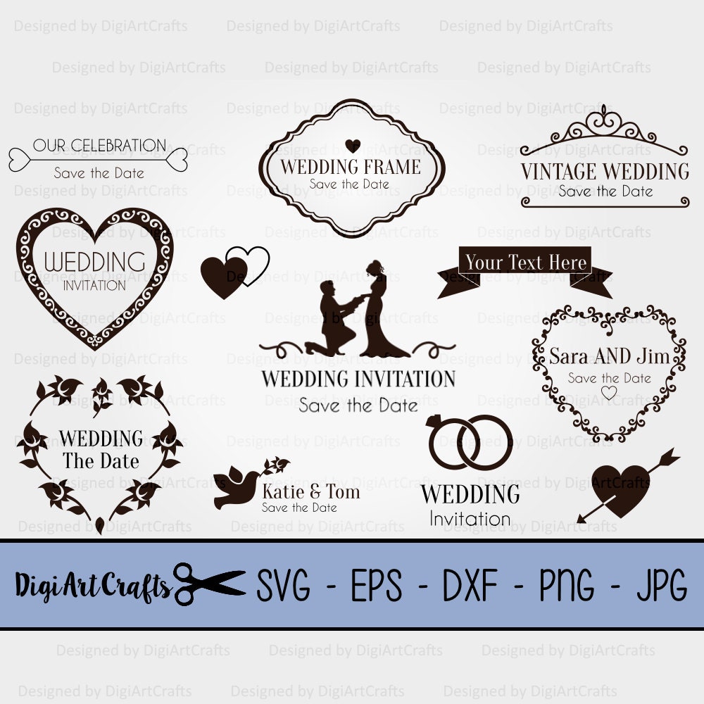 Free Free 60 Wedding Date Svg SVG PNG EPS DXF File