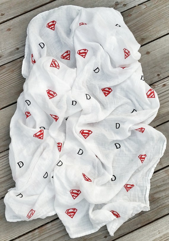Personalized Baby Blanket Muslin Swaddle Blanket Nursing