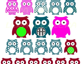 60 % OFF, Owl Svg Files, Monogram Owl Cut Out, Monogram Owl SVG, Dxf, Ai,Eps,Png, Owl SVG, Owls Svg Cut Files, Owls Monogram, Owls Cut Files