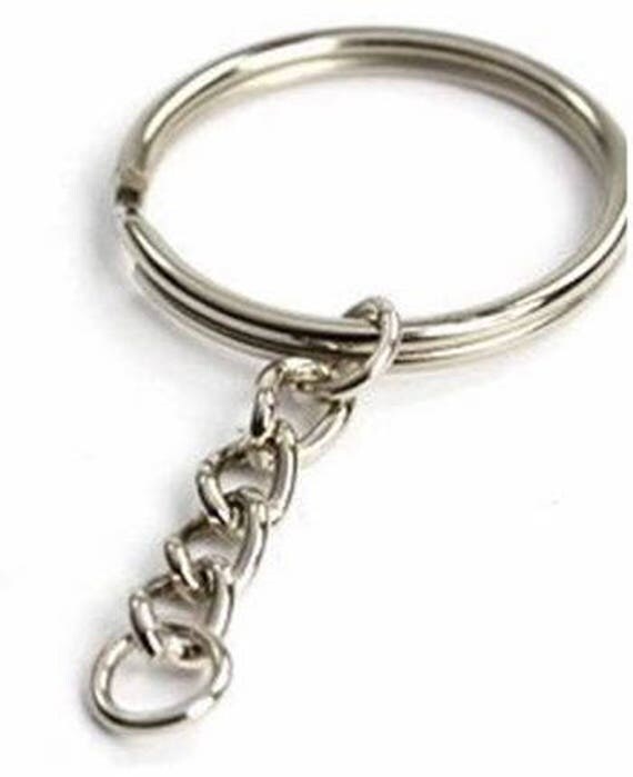 Acrylic KeyChain Blanks SET OF 10 , CLEAR Acrylic blanks, Acrylics for vinyl, Keychains for