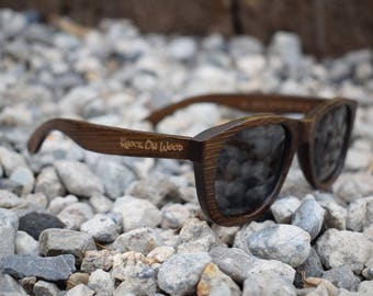 Coffee Wood - Polarized Bamboo Sunglasses for Men and Women