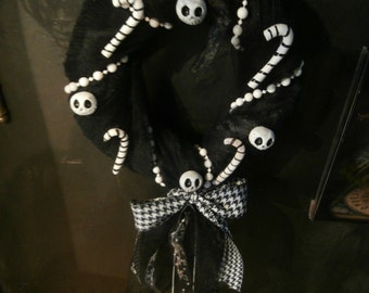 Nightmare before Christmas Wreath