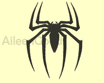 Spiderman Logo Embroidery design 13 Size INSTANT download machine embroidery