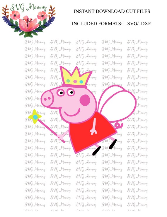 Download Peppa PigSVG Cut Files Cricut PNG Silhouette SVG