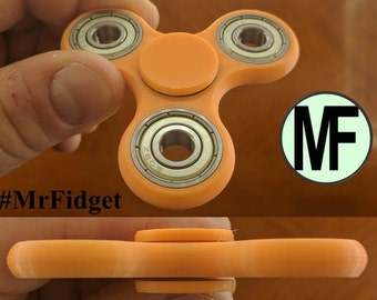 Ceramic Fidget Spinner ( Orange )