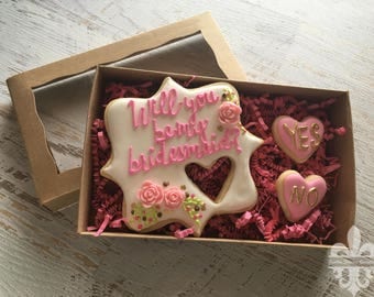Will You Be My Bridesmaid? Cookie Set