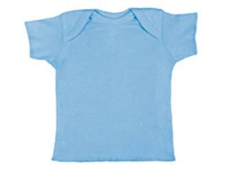 Baby Rib Lap Shoulder T-Shirt w/ Custom Print