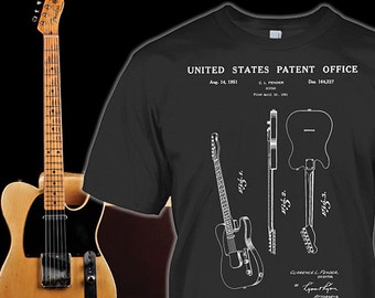 Fender Telecaster Tee - Fender Guitar Shirt for Fans - Fender Telecaster Gift - Fender Telecaster Hoodie - Sizes Up to 5XL!