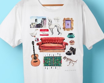 Friends TV show, friends shirt, friends TV shirt, Friends show, shirt, tshirt, t-shirt, Friends, gift, gift for her, friends tv show shirt