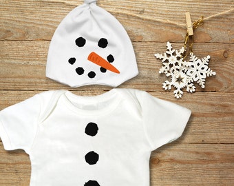 Snowman Face SVG File Template