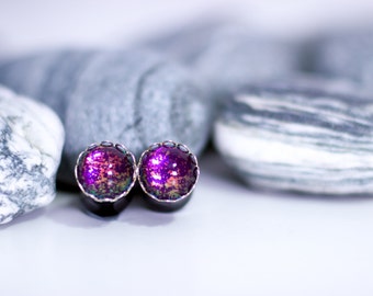 10mm Plugs, Ear Plugs, Jewellery for Stretched Ears, Gauges, Stretched Ears, Earrings, Purple Earrings