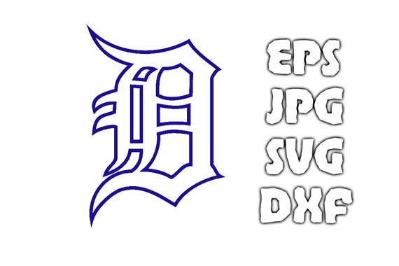 Download Detroit Tigers 2 logo SVG Vector Design in Svg Eps Dxf Jpeg