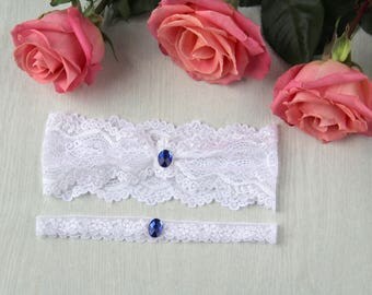 White Lace Wedding Garter, Ivory Wedding Lace Garter, Garter Wedding, Lace Bridal Garter, Garter Belt, Prom Garters, Rustic Wedding Garter