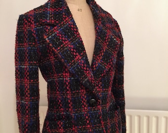 Vintage Jaeger womens tweed jacket blazer