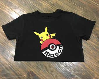 Pokemon birthday shirt