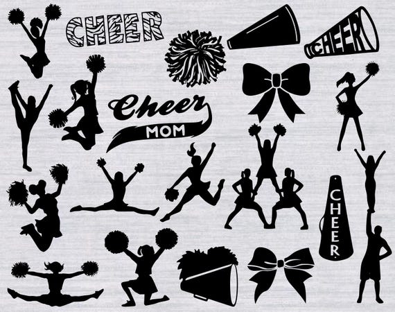 Download Cheerleading SVG Bundle, Cheer svg, cheer clipart ...