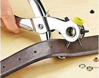 Multi-Function Leather Hole Puncher Tool