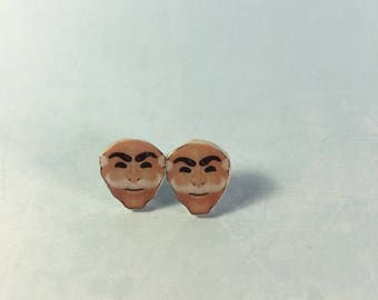 Mr Robot Stud Earrings CLEARANCE