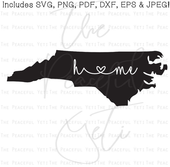 Free Free 237 Nc Home Svg SVG PNG EPS DXF File