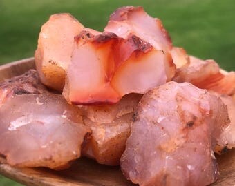 Carnelian Raw Carnelian Rough Carnelian Crystal Grid Crystal Energy Healing Solar Sacral Chakra