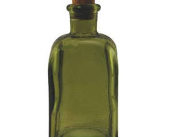 8.5 oz Dark Green Rectangle Glass Bottle for Reed Diffuser