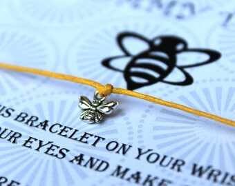 Mom to Be Gift, Wish Bracelet, Baby Shower, Gifts For Mom, Baby Shower Gift, Baby Shower Favors, Adoption Gift, New Mom, Mom Bracelet, Baby