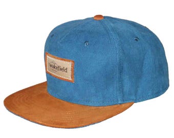 Blue Corduroy Cap - Wakefield