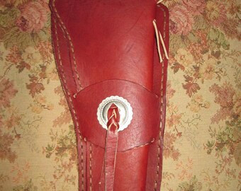 Western Mexican loop holster for Rugar blackhawk / Colt peacemaker