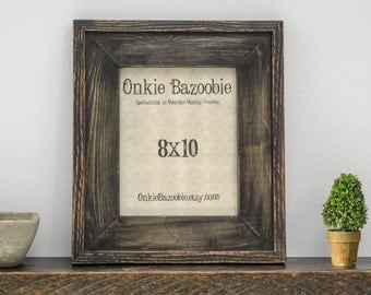 frame 8x10 rustic wooden