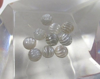 Calliope Chocolate Moonstone & Grey Moonstone Earrings
