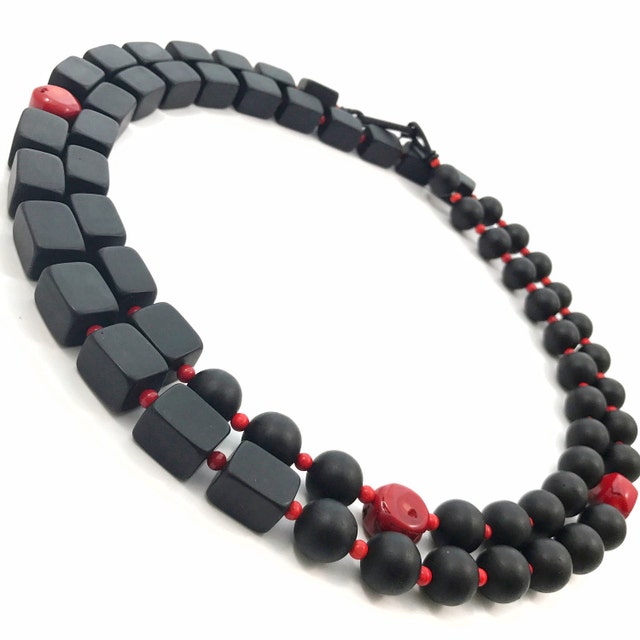 designer rubber jewelry contemporary statement by frankideas