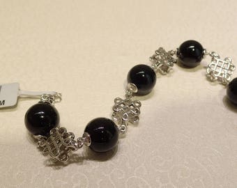 Black Tourmaline Bracelet 黑碧璽手鏈