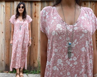 Gypsy Eyes DESERT CAFTAN Boho Resort Summer Maxi Dress