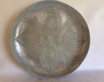 Large Canterbury Arts Aluminum Serving Tray