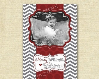 10% OFF SALE Christmas Card Photo Christmas Card by MommiesInk