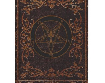 Baphomet Spell Book, Journal, Grimoire, sketchbook