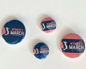 Women's March on Washington button