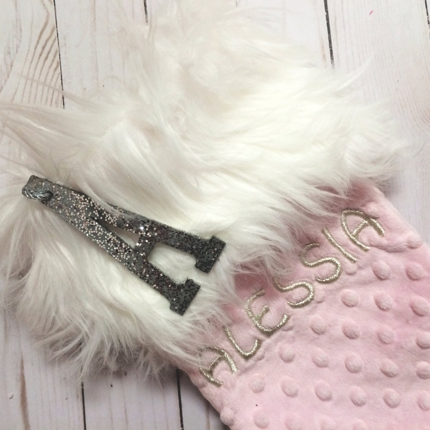 Personalized Christmas Stocking Baby's Girls First