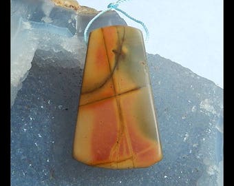 Multi Color Picasso Jasper Pendant Bead,45x28x9m,21.2g(c0778)