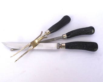 Vintage BAKELITE Handled CUTLERY SET