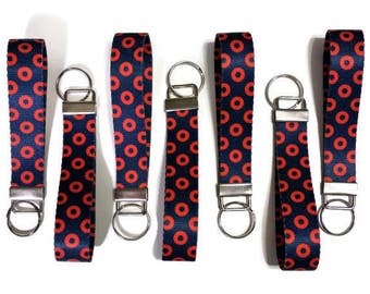 Phish Keyfob, Fishman Keyfob, Phish Gift, Phish, Fishman Donut, Phish Stocking Stuffer, Hippie Gift, Phish Key Chain, Key Chain
