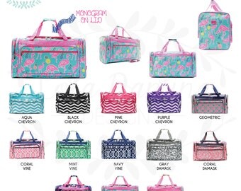Monogram Large Duffle Bag, Dance Bag, Overnight Bag, Sports Bag, Gym Bag