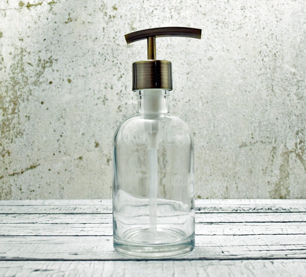 Download Hand Soap Dispensers Clear Glass Soap Dispenser by OneBurchWay Yellowimages Mockups