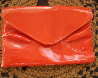 Items similar to Hot Pink and Orange Clutch Purse on Etsy