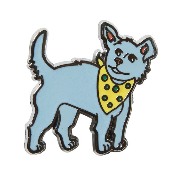 Dog Enamel Pin