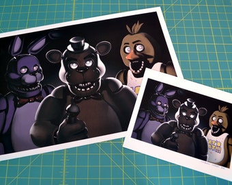 Five Nights At Freddy's Print - M