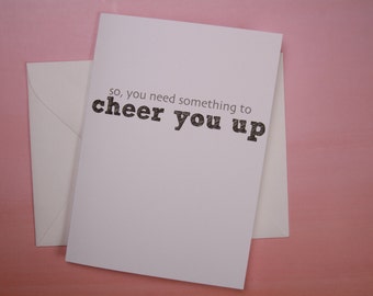 Cheer up card | Etsy