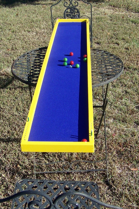 Bocce ball mini tabletop game lawn game wooden game board