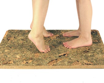 Luxurious Natural Cork Bath Mat 600x450x18mm